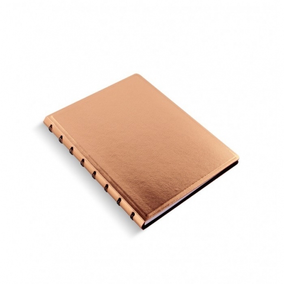 Notebook Saffiano A5 rose gold FILOFAX - 2