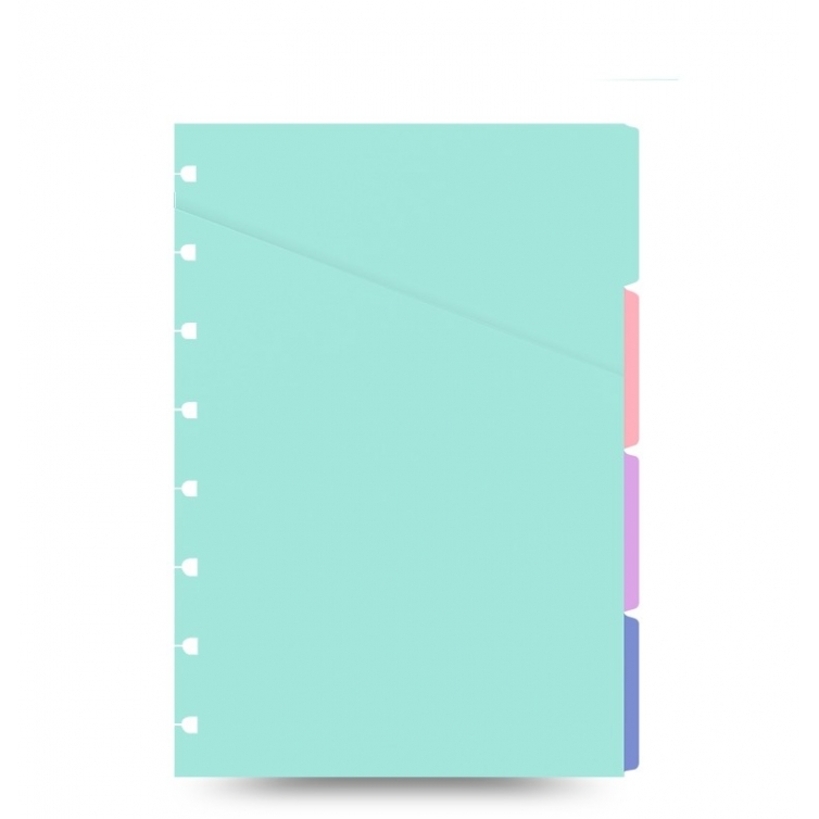 Pastel Coloured Indices A5 Notebook FILOFAX - 1