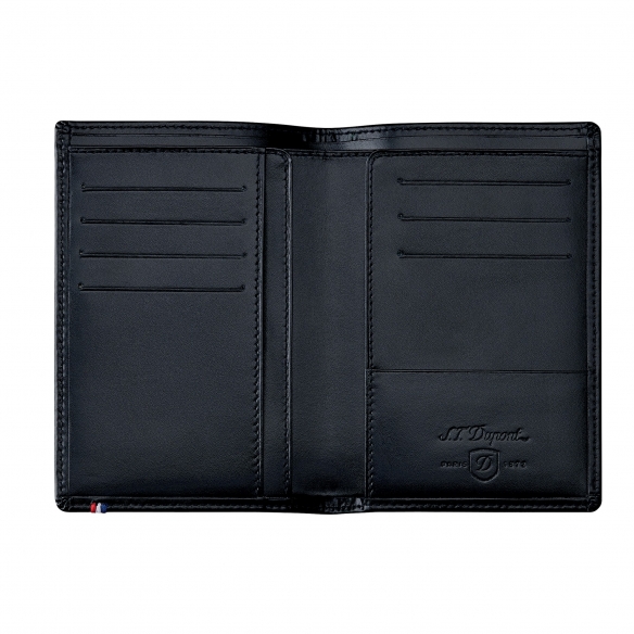 Line D leather wallet black S.T. DUPONT - 2