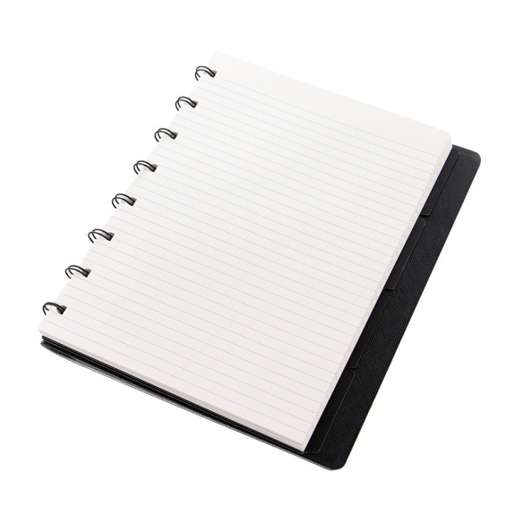Notebook Saffiano Metallic A5 Silver FILOFAX - 5