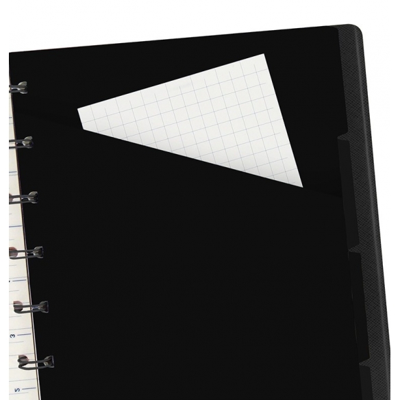 Notebook Saffiano Metallic A5 Silver FILOFAX - 3