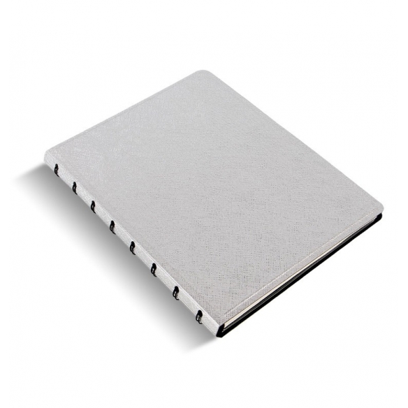 Notebook Saffiano Metallic A5 Silver FILOFAX - 2