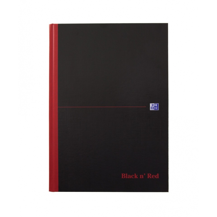 Black n Red Notebook A4 ruled OXFORD - 1