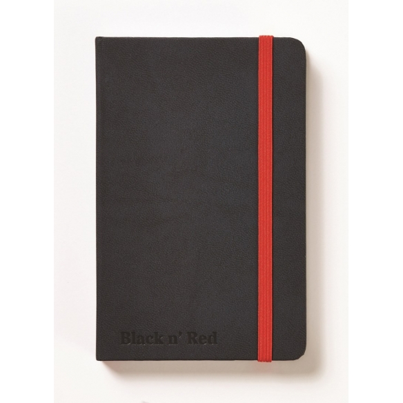 Black n Red Journal A6 black hard cover OXFORD - 1