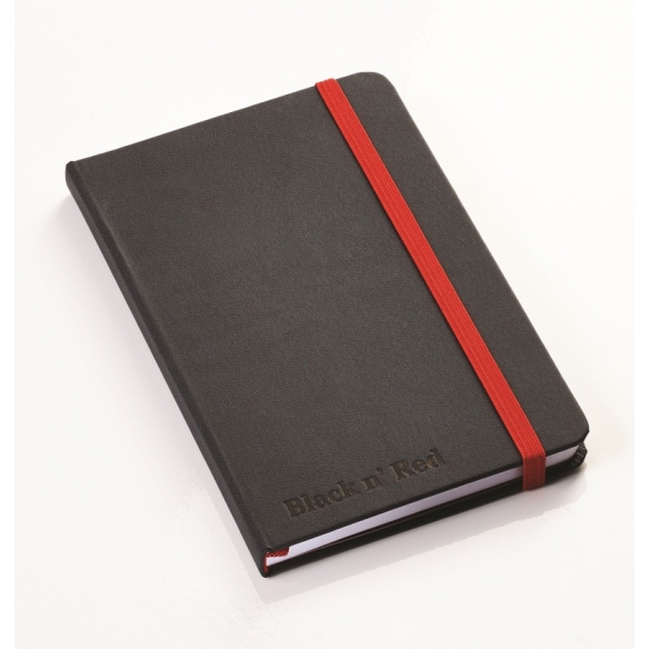 Black n Red Journal A6 black hard cover OXFORD - 3