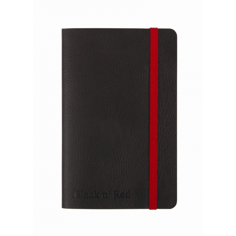 Black n Red Journal A6 black soft cover OXFORD - 1