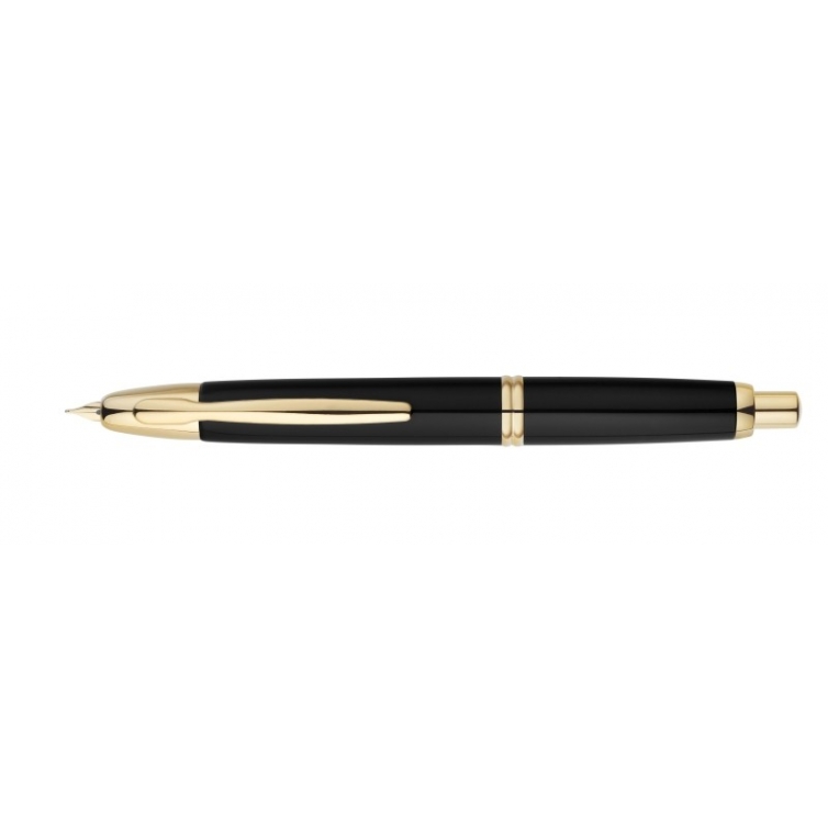 Capless Gold Fountain Pen Black PILOT - 1