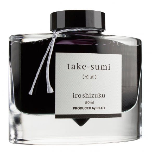 Iroshizuku Bottle Ink Black Take-Sumi 50 ml PILOT - 1