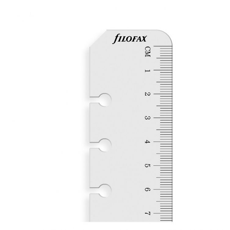 Ruler Page Marker Personal transparent FILOFAX - 1