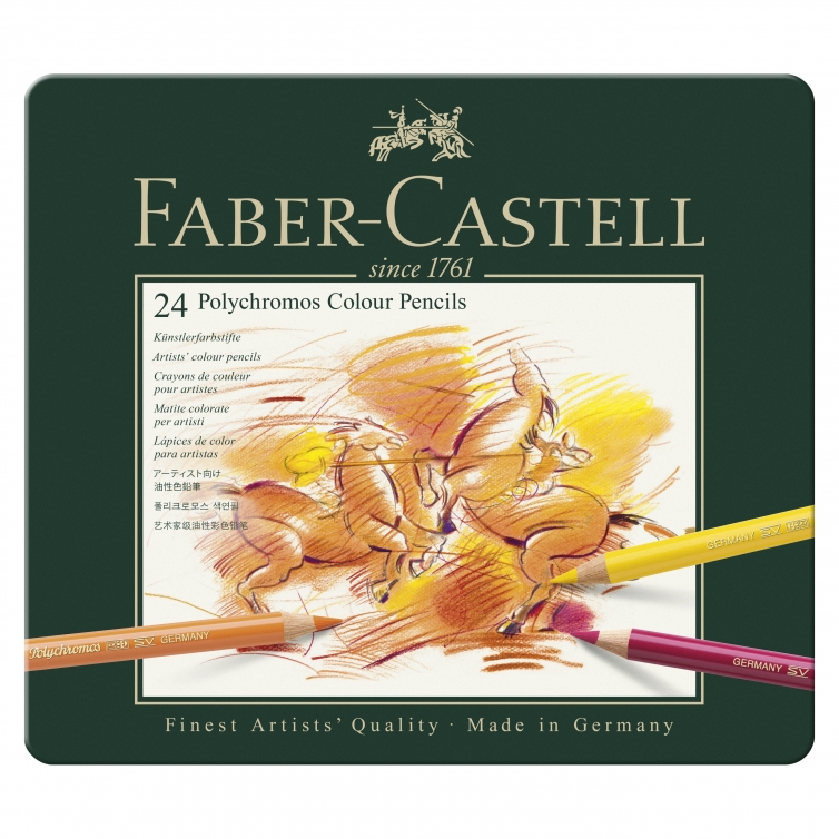 Polychromos Colour Pencils 24 pcs FABER-CASTELL - 1