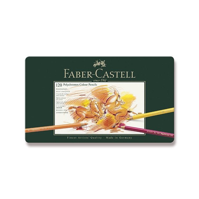 Faber-Castell Polychromos 120 Pencil Wood Wooden Set Artist Colour