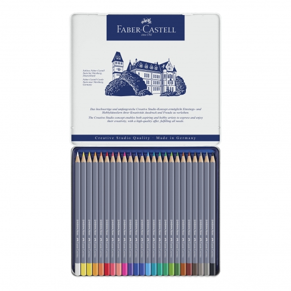 Goldfaber Aqua Watercolour Pencils 24 colours FABER-CASTELL - 2