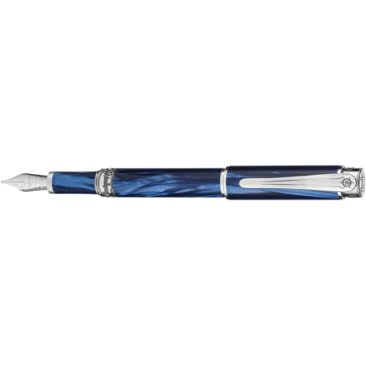 Hemingway The Fisherman Limited edition Fountain pen blue MONTEGRAPPA - 1
