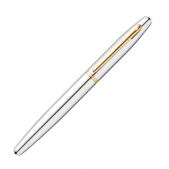 VFM Polished Chrome With Gold Plated Trim Fountain pen silver SHEAFFER - 3