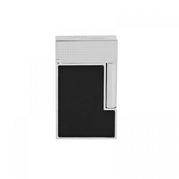 Line 2 Cling Lighter platinum and black lacquer S.T. DUPONT - 3
