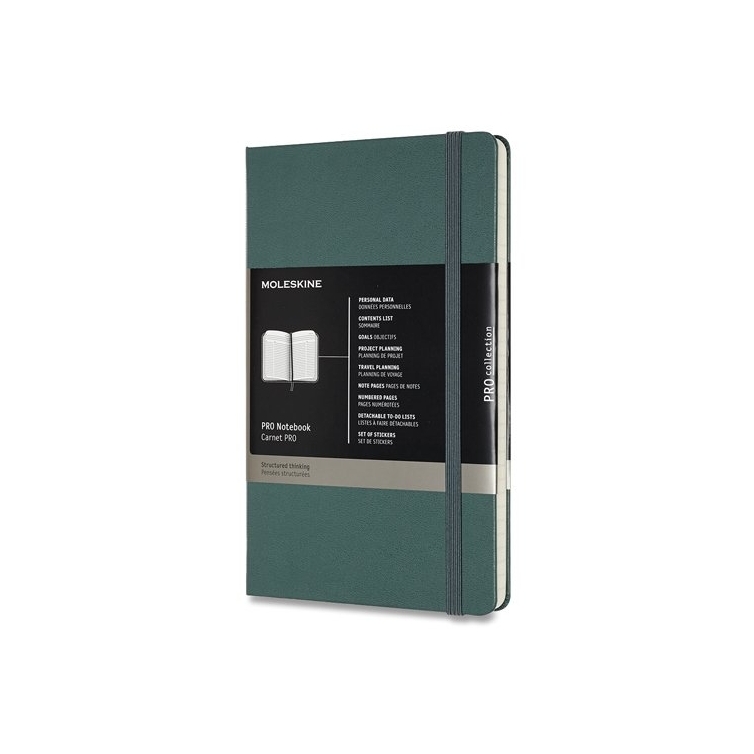 Pro Notebook L hard cover green MOLESKINE - 1