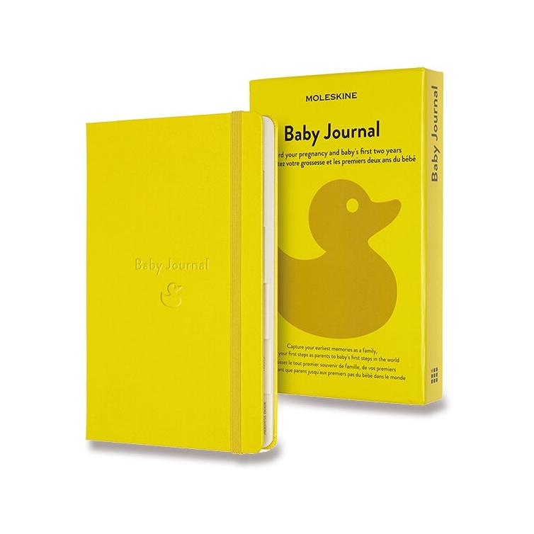 Passion Baby Journal Notebook L yellow MOLESKINE - 1