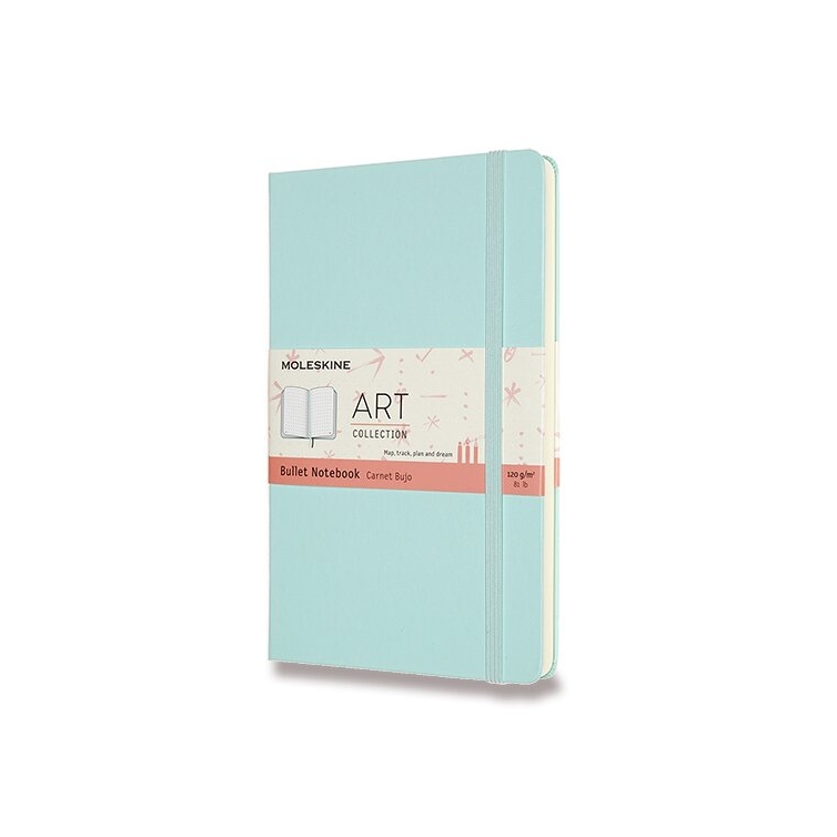 Art Bullet Notebook L dotted light blue MOLESKINE - 1