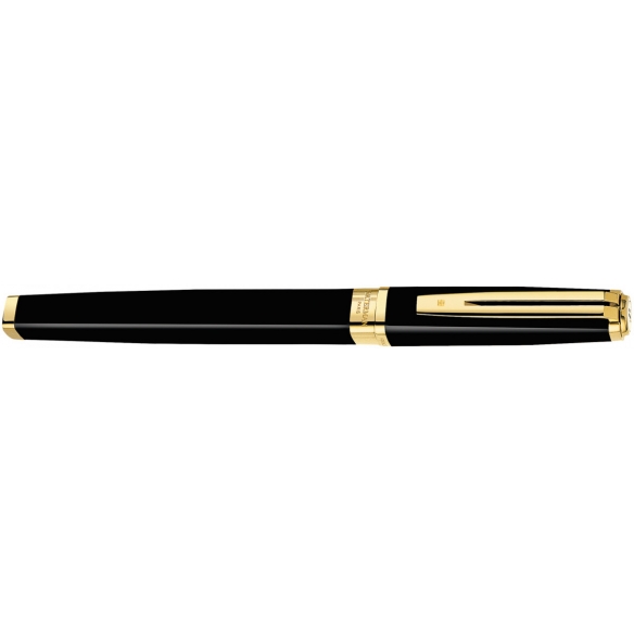 Slim Black Lacquer - Gold Trims fountain pen WATERMAN - 2