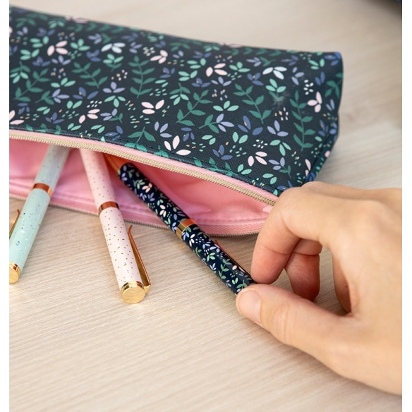 Filofax Garden Zipper Pencil Case dusk