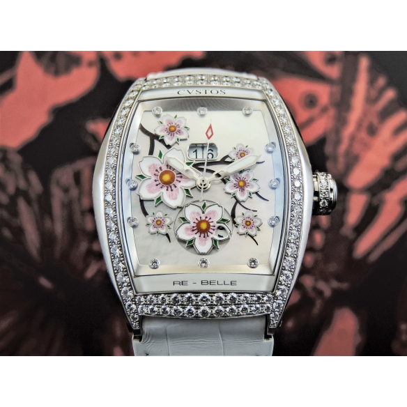 Re-Belle Sakura Lady Diamonds watch 80007 CVSTOS - 6