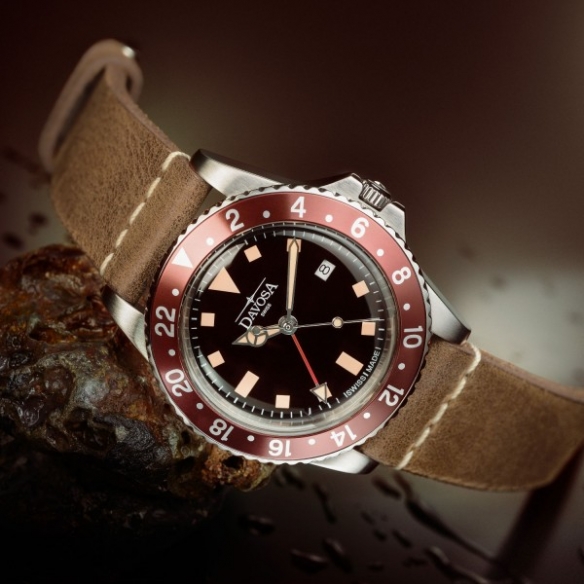 Vintage Diver Quartz watch 162.500.65 DAVOSA - 3