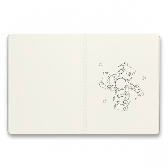 Le Petite Prince Notebook L ruled + XL plain MOLESKINE - 9