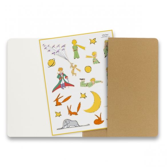 Le Petite Prince Notebook L ruled + XL plain MOLESKINE - 11