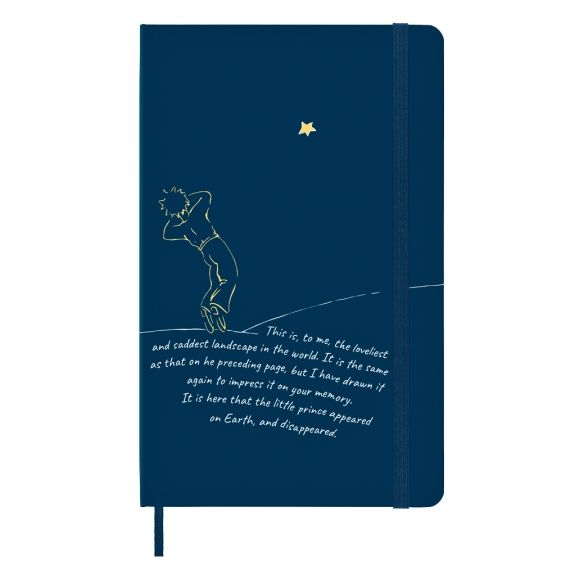 Le Petite Prince Moon Notebook L ruled + XL plain MOLESKINE - 3
