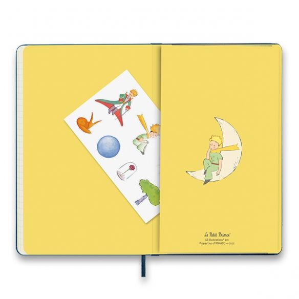 Le Petite Prince Moon Notebook L ruled + XL plain MOLESKINE - 5