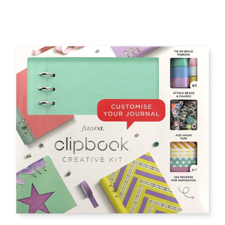 Creative Kit Clipbook A5 duck egg FILOFAX - 1