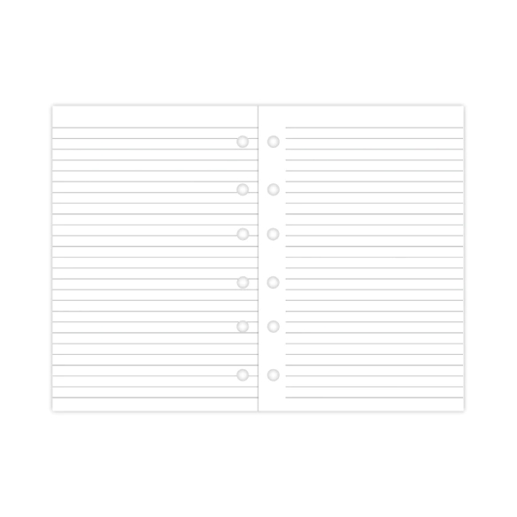 Ruled Notepaper Pocket Refill (value pack) FILOFAX - 3