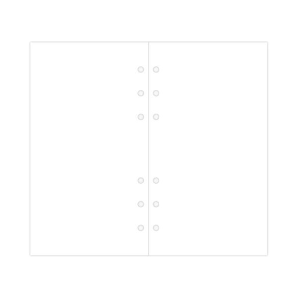 Plain Notepaper Personal Refill (value pack) FILOFAX - 3