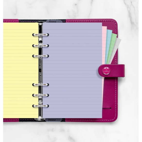 Pastel ruled notepaper Personal refill FILOFAX - 1