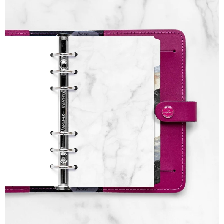 Marble Blank Index Personal Refill FILOFAX - 1