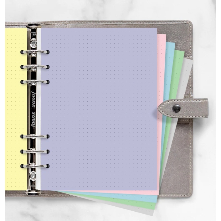 Pastel Dotted Journal A5 Refill FILOFAX - 1