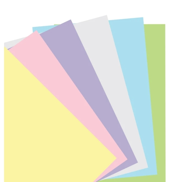 Pastel Plain Paper Refill Pocket Notebook FILOFAX - 4