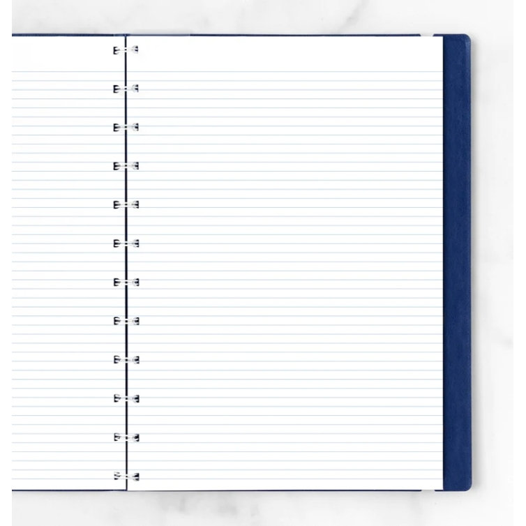 Recharge de papier ligné Filofax pour carnet de notes A4 Exclusive Pen