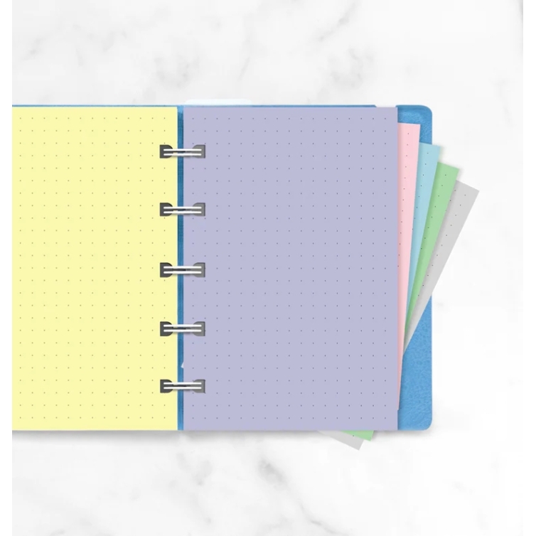 Pastel Dotted Journal Refill Pocket Notebook FILOFAX - 1