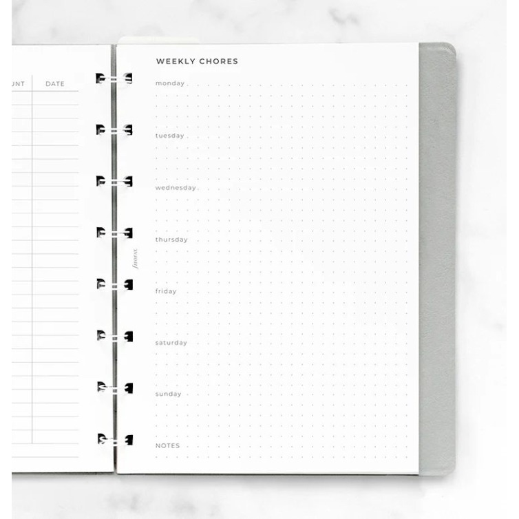 Household Planner Refill A5 Notebook FILOFAX - 1
