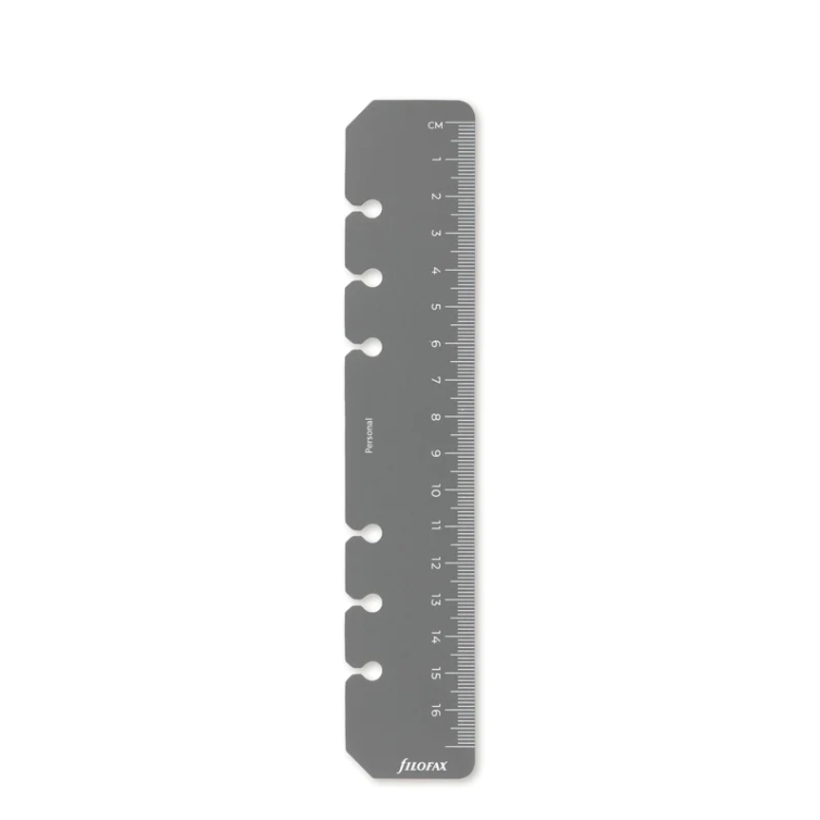 copy of Minimal Ruler Page Marker Pocket grey FILOFAX - 1