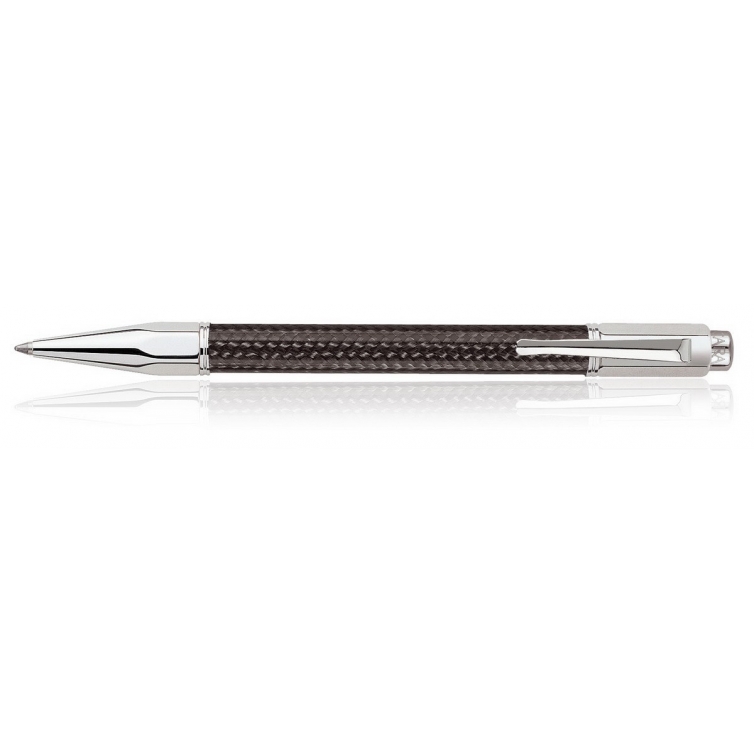 Carbon 3000 silver plated ballpoint pen CARAN D'ACHE - 1
