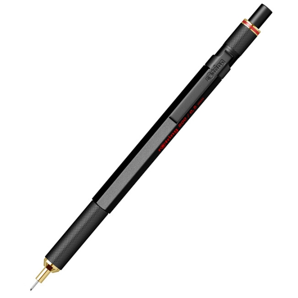 800 Mechanical pencil black ROTRING - 3