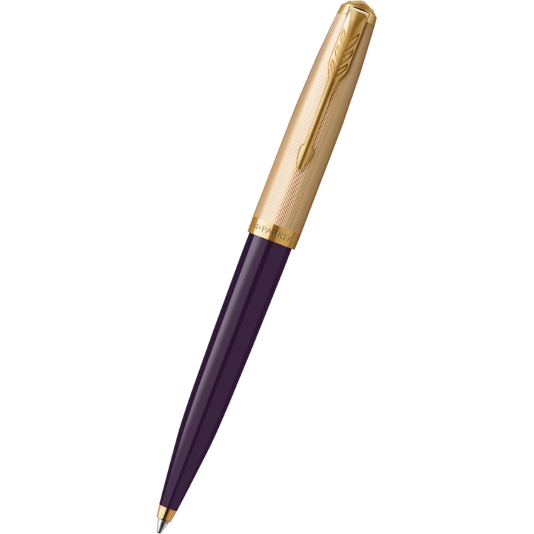 Parker 51 Deluxe GT 18kt Ballpoint pen Plum PARKER - 1