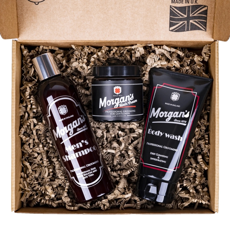 copy of Barberism Gift Set Pre-Shave Oil and Classic Alum Bar MORGAN'S - 1