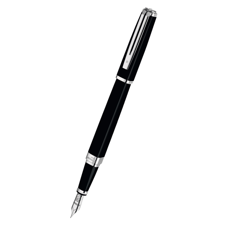 Exception Slim Black ST Fountain Pen Waterman - 1